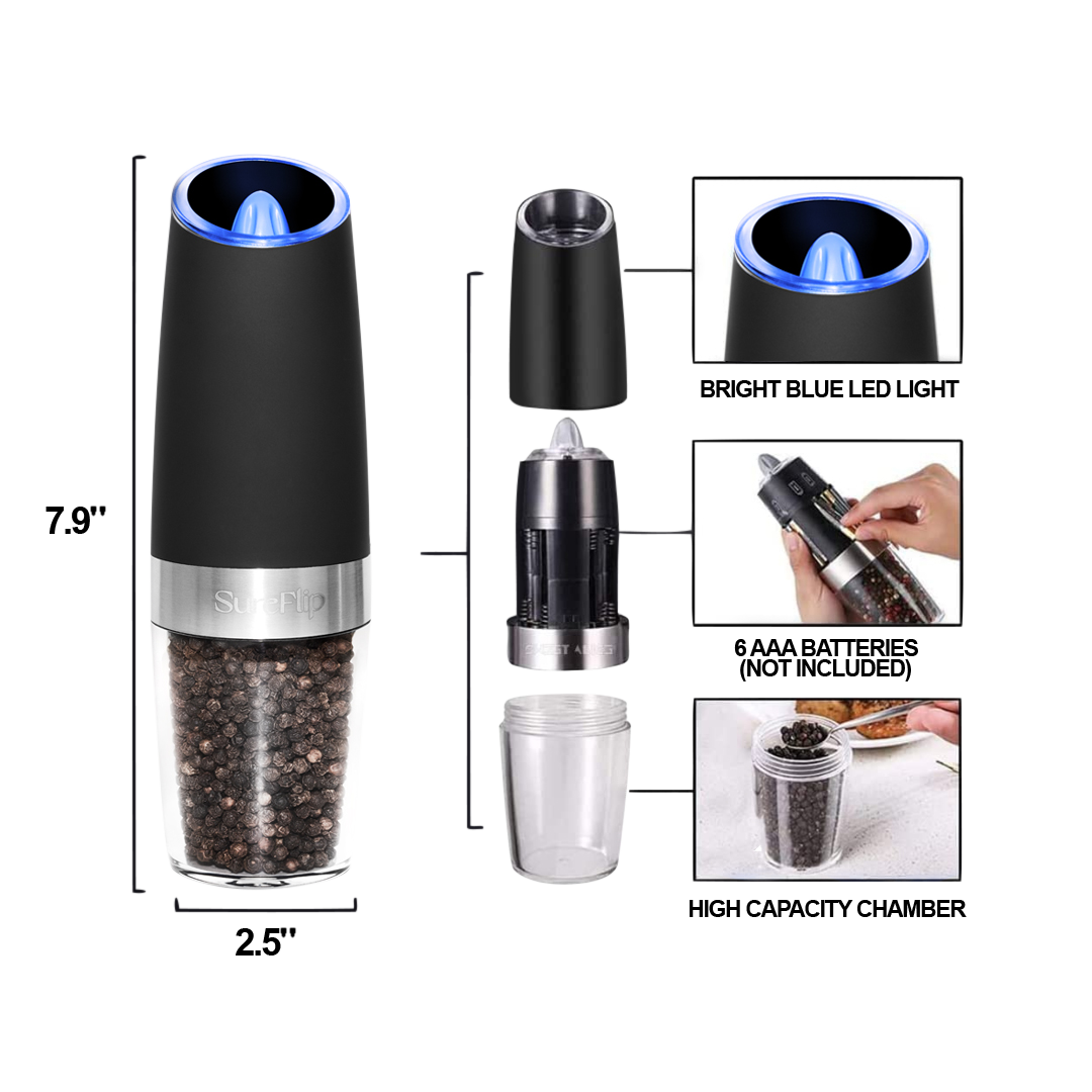 Gravity controlled Automatic seasoning dispenser