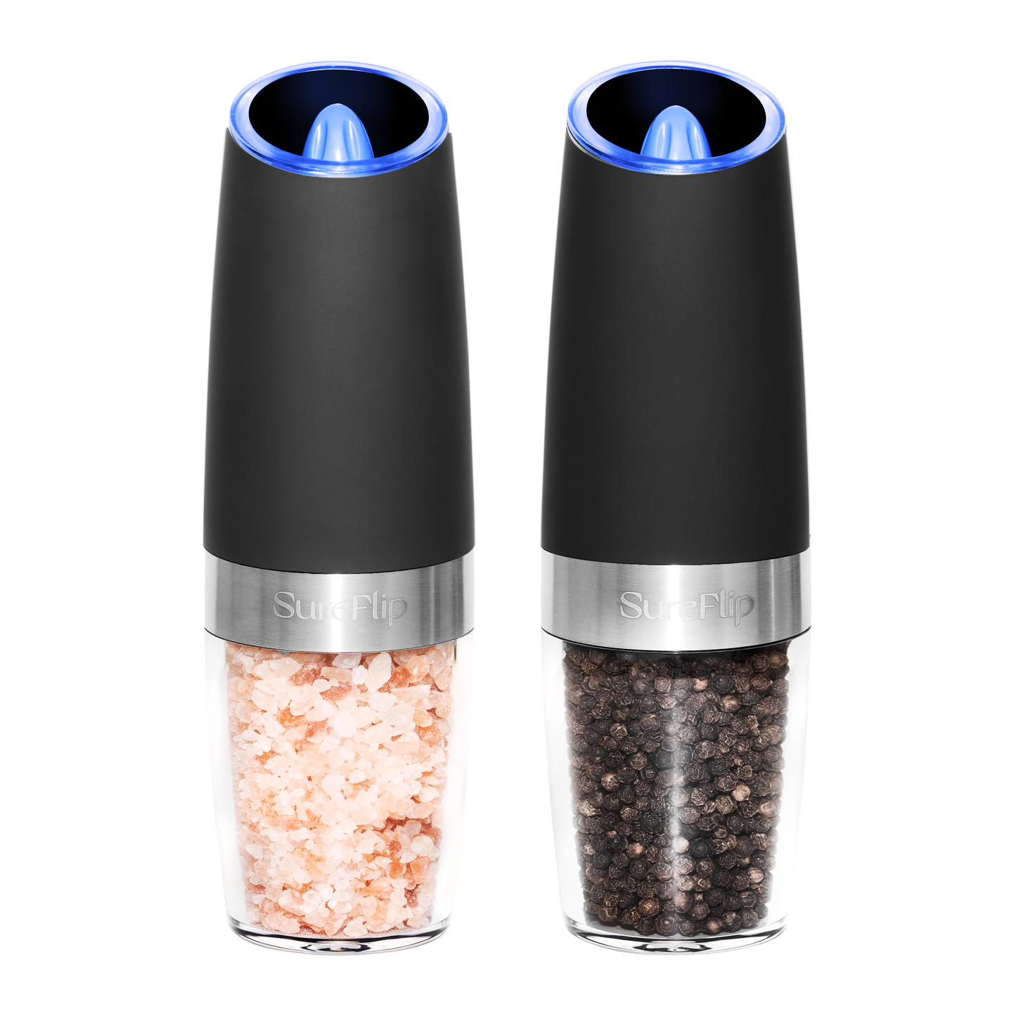Salt and Pepper Gravity Grinder Set: The Ultimate Seasoning Experience –  gadgetON